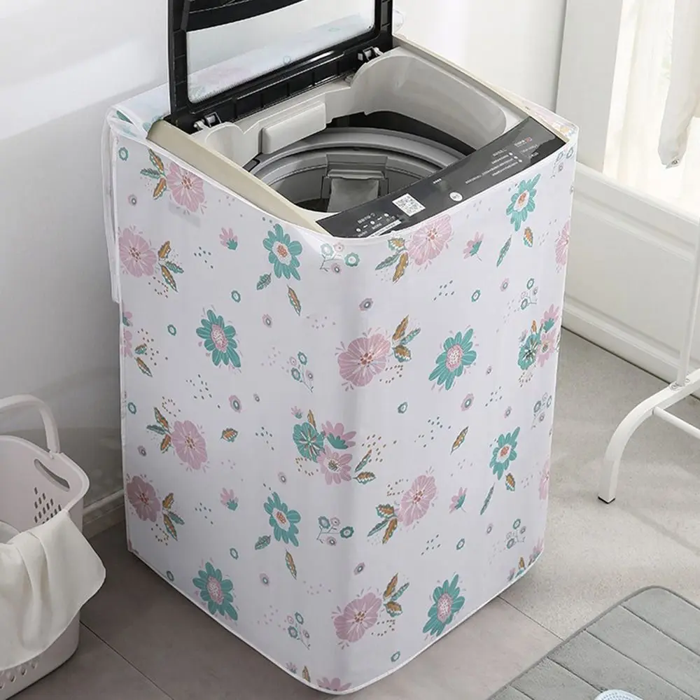 

Высококачественный чехол для стиральной машины с принтом PEVA, универсальный водонепроницаемый чехол с фронтальной загрузкой, чехлы для стиральной машины