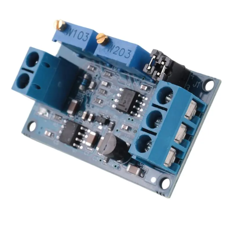 B23B Current To Voltage Module 0/4-20Ma To 0-3.3V 5V 10V Voltage Transmitter S08 Drop Ship