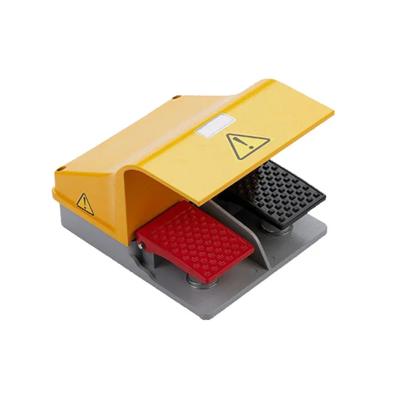 ZJSHUYI SYF‑807 Waterproof Foot Power Switch Durable Momentary Footswitch for Medical Stamping Welding Industrial Equipment