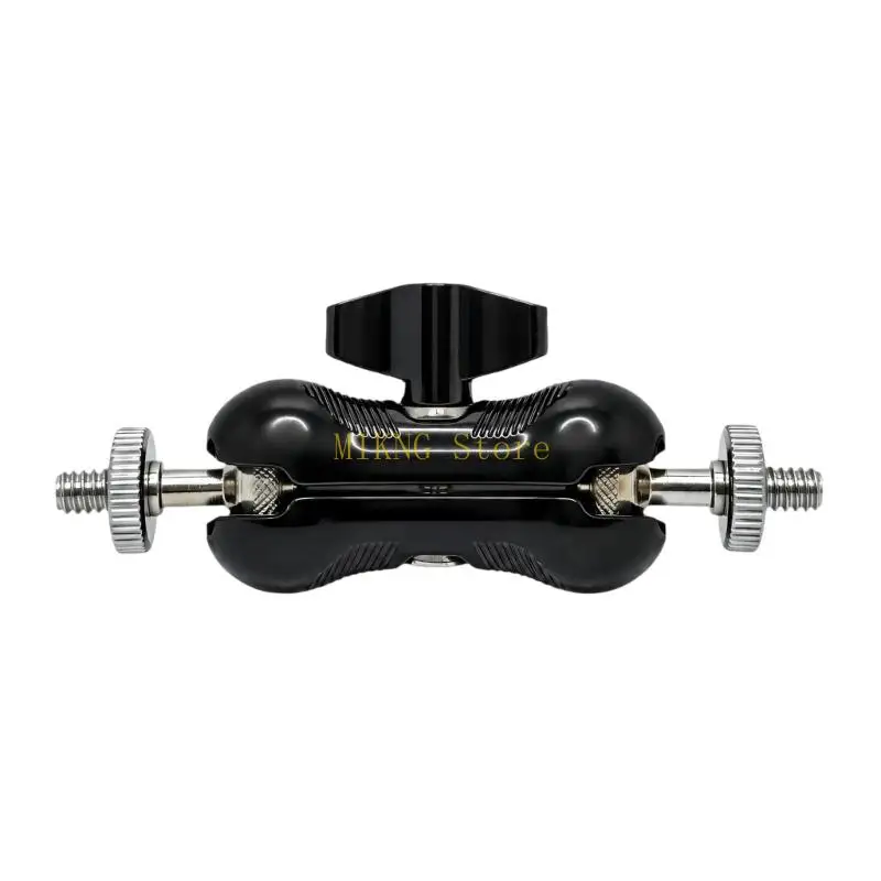 Photography Camera Mounting Clamp with Central Locking Knob for Travel Recording Best Sale