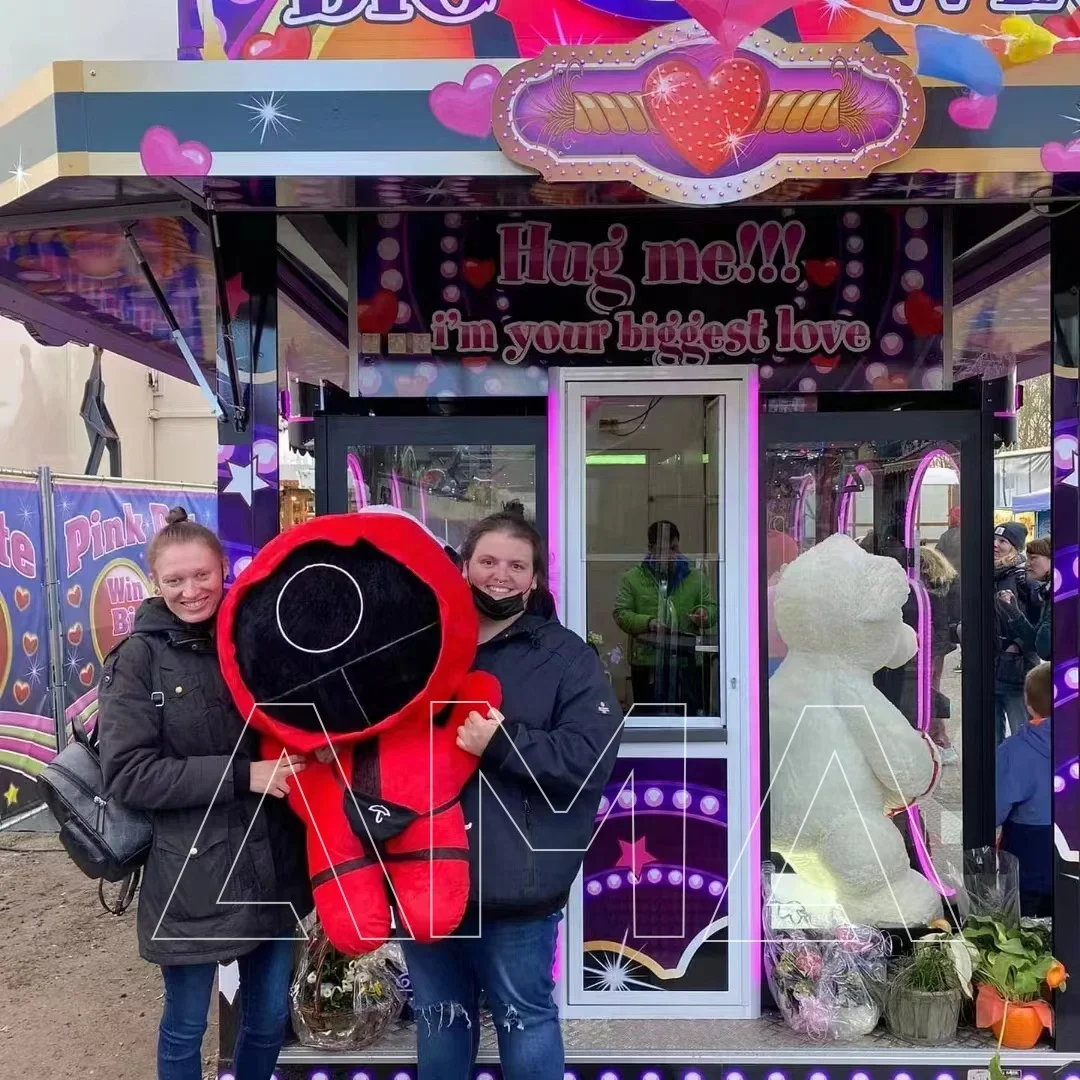 AMA عملة تعمل تاريخ الوردي قطع جائزة عملة تسلية ممر ألعاب هدية لعبة آلة لعبة كبيرة قطع تاريخ الوردي للبيع