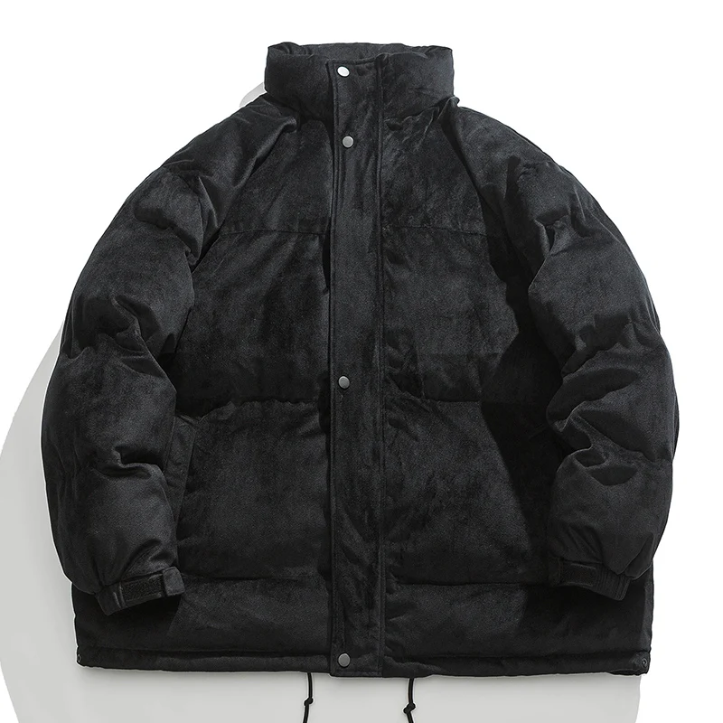 Veste à bulles en Faux daim, Streetwear tendance, manteau épais et chaud, imperméable, surdimensionné, parka classique pour hommes, hiver