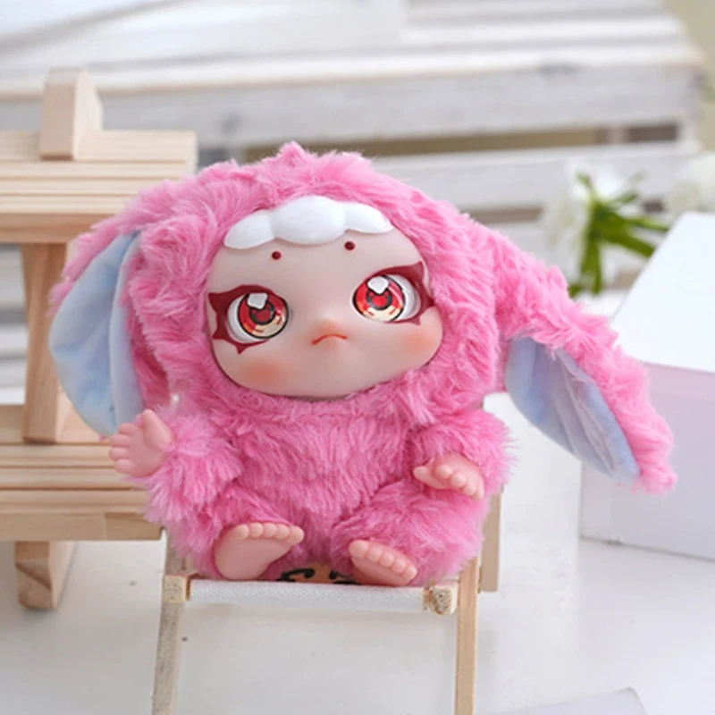 

& Genuine Nommi Loveliness Never End Series Blind Box Cute Vinyl Plush Doll Nommi Anime Figure Bag Pendant Mystery Box Toy