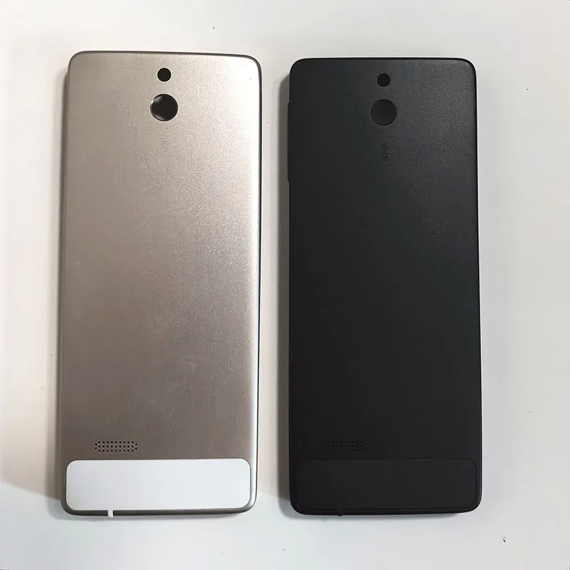 Nova capa traseira de metal para bateria, capa traseira para Nokia Lumia 515 RM-952 com botões laterais + logotipo