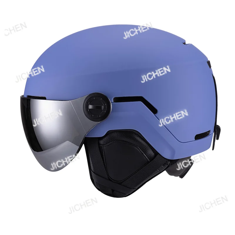 

Neu Dual Sport Ski Snowboard Helmet Goggles Outdoor Plastic Sports Gear Thickened Winter