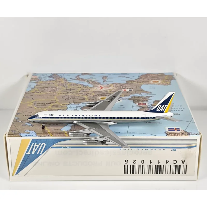 

AeroClassics 1/400 Scale United Air France DC-8-32 F-BJLA Diecast Alloy Model Aircraft Toy Collection Display Decoration