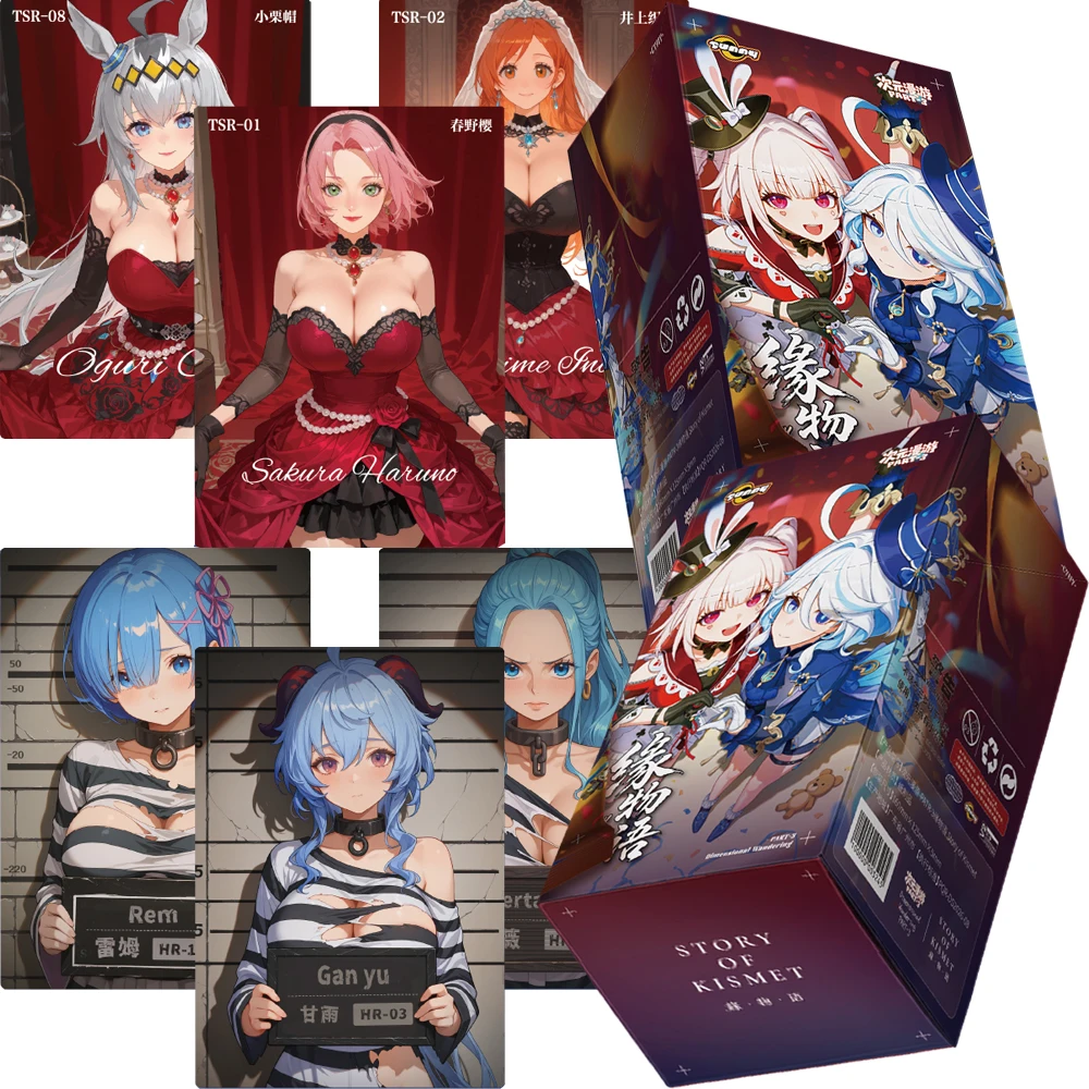 Story of Kismet Part 3 Trendy Popular Anime Collection Cards Charming Character Dimensional Wandering Sweet Heartbeat Cards Gift