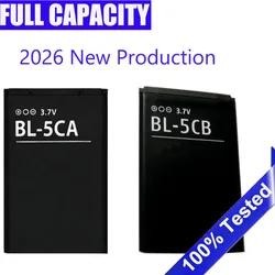 BL-5CA BL5CA BL-5CB BL-5C Battery For Nokia 1110 1111 1112 1200 2310 5130XM 7600 N70 E60 5030 C2-00 C2-01 X2-01 BL 5CA
