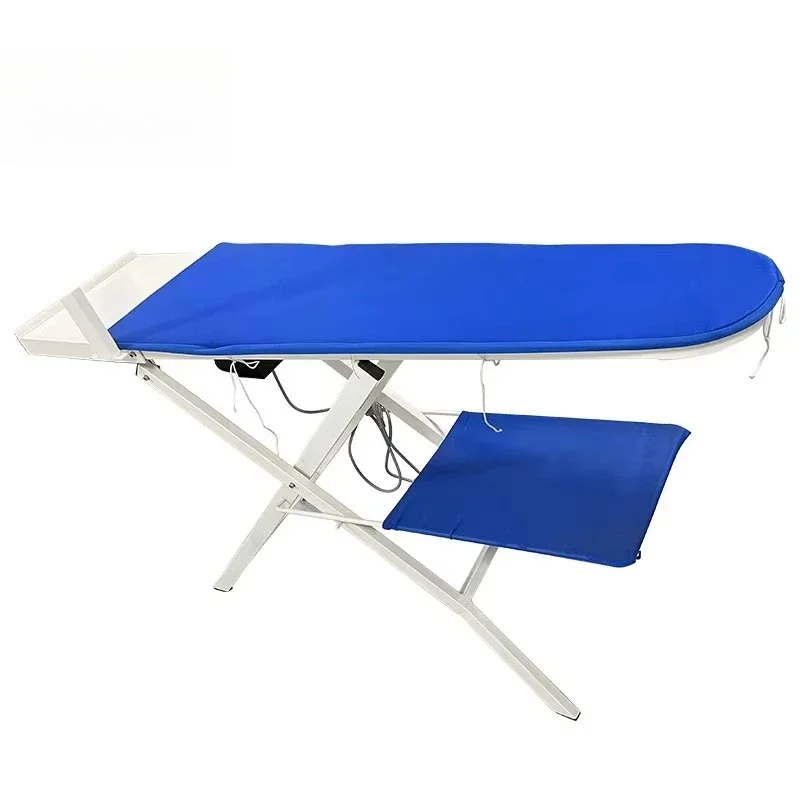 

Industrial ironing table Vacuum heating folding steam ironing machine, live motor and pump core components