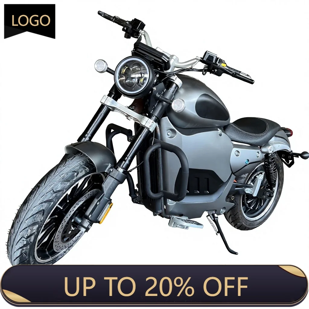WWQ 3000W 85km/h high-speed electric off-road motorcycle | Adult off-road motorcycle 72V long-distance electric scooter off-road