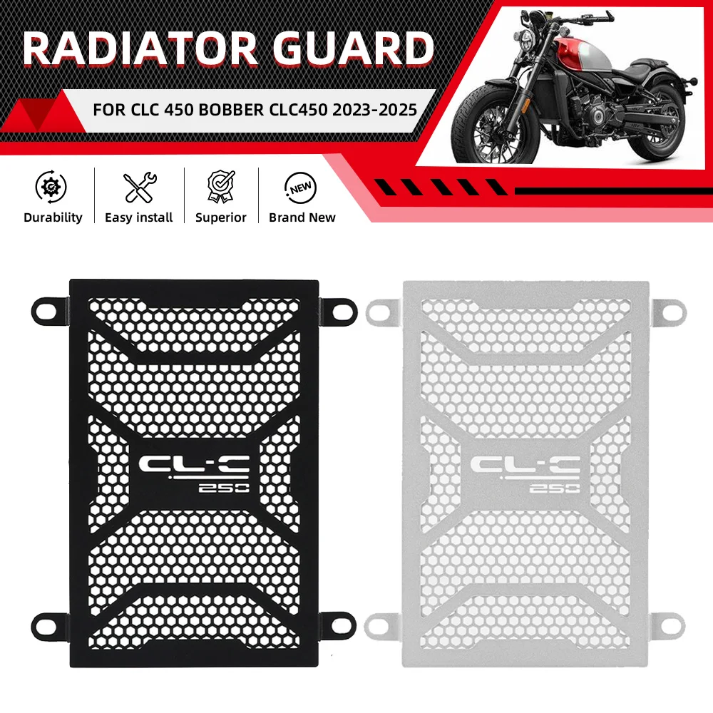 

Motorcycle Radiator Guard Protective Grille Cover FOR CFMOTO CLC 450 Bobber CLC450 450CL-C 2023 2024 2025 Oil Cooler Protector