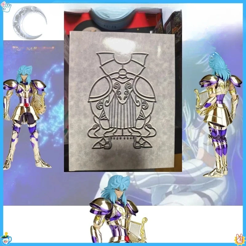 

В НАЛИЧИИ: Фигурка Silver Saints Lyre Orpheus Eurydice из серии CS Saint Seiya Myth Cloth EX, коллекционная модель рыцаря Зодиака.