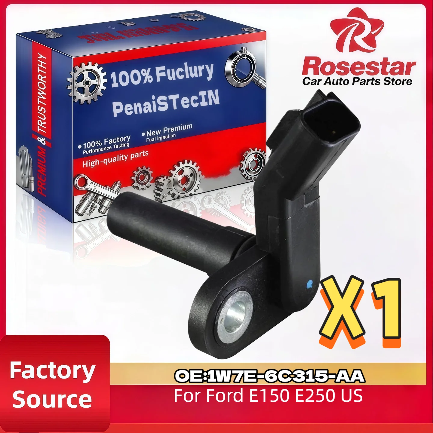

For Ford E150 E250 Crankshaft Position Sensor CKP OEM 1W7E-6C315-AA 1W7Z-6C315-AB