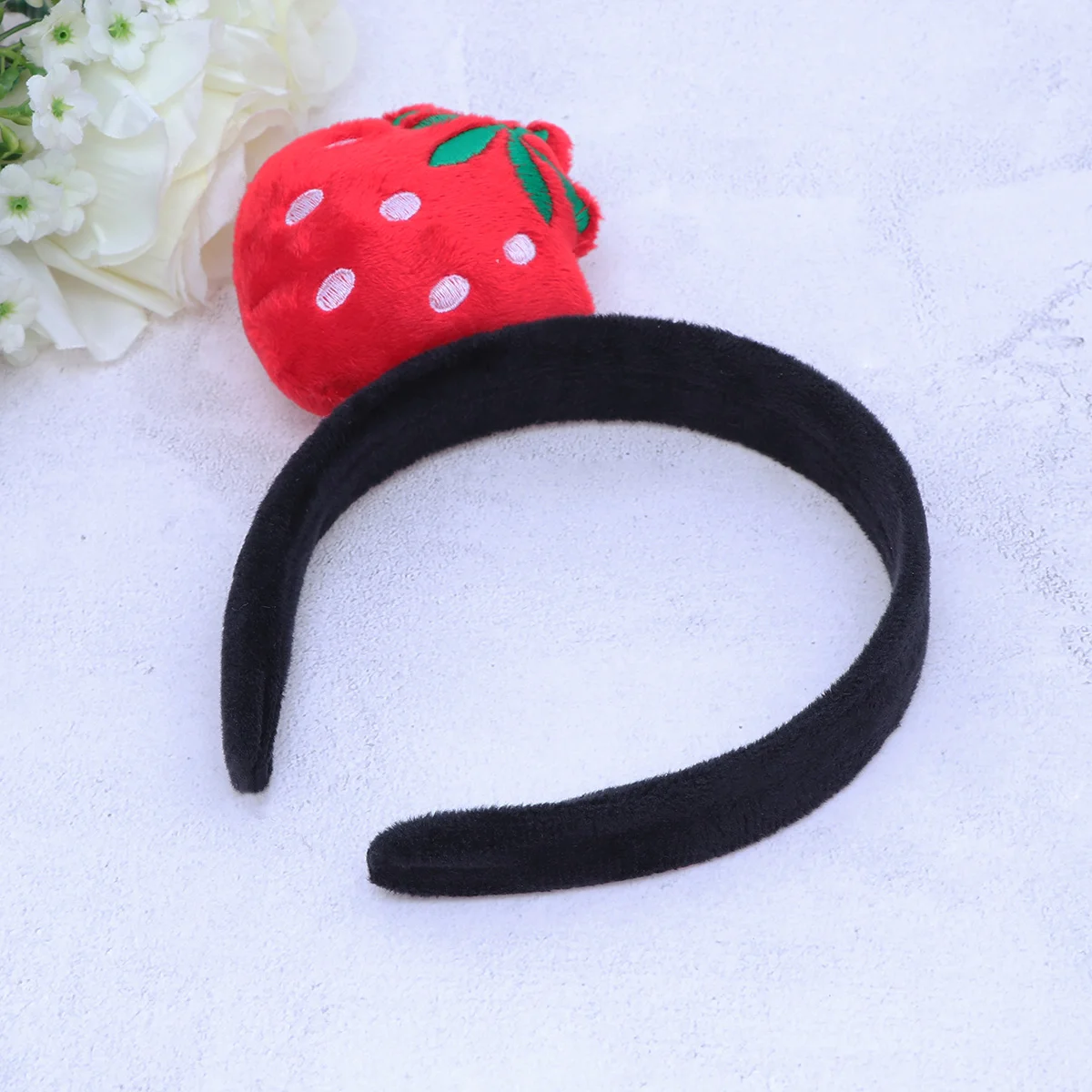 

Portable Hair Accessory Party Accessories Fruit Christmas Cosplay Headdress Strawberry Hoop