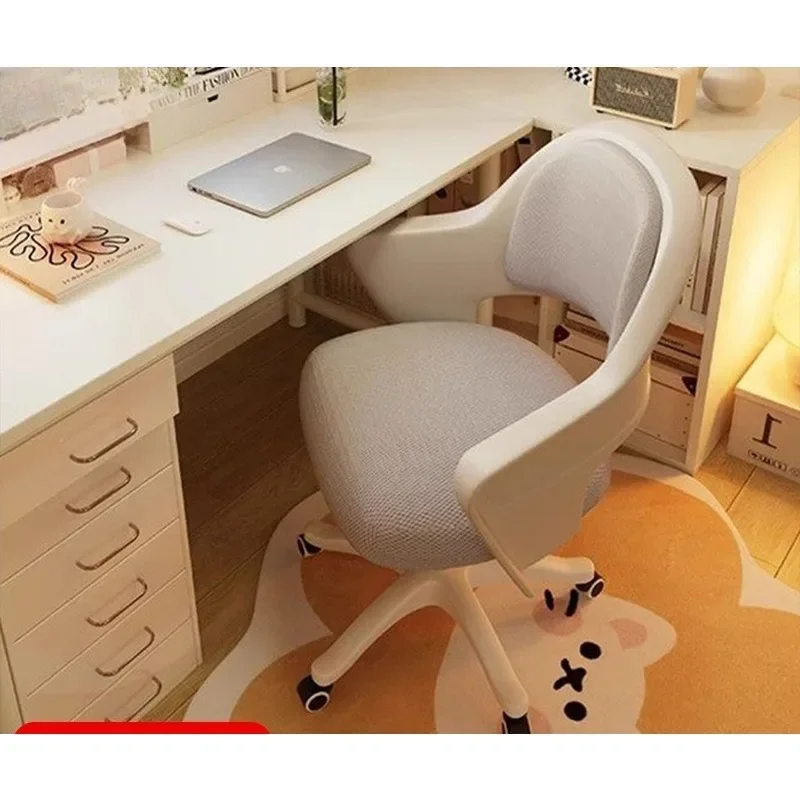 Ergonomic Office Chair Comfortable Long Sitting Rotatable Adjustable Height Home Study Desk Chair for Students Office Chair