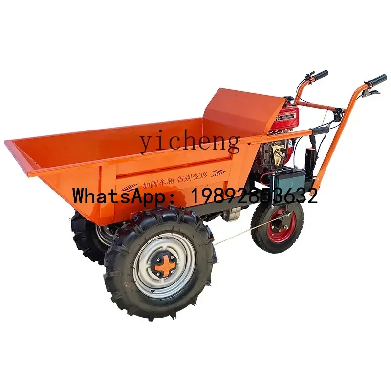 Agricultural Dumper Truck Breeding Truck Narrow Road Orchard Climbing King Trolley