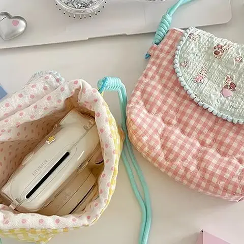 

Perfect Gift: Charming Crossbody Camera Bag with Portable Storage Space