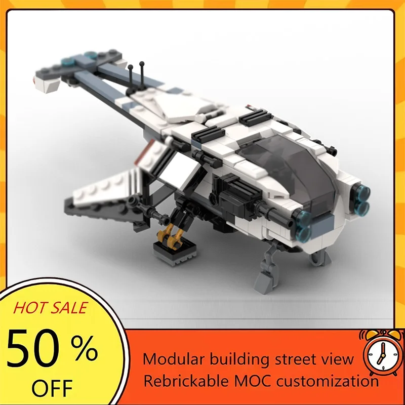 

Набор для сборки модели космического корабля из 274 деталей по мотивам популярного фильма «Звездные войны», модульный конструктор MOC, технологичный подарок, праздничный набор для детей