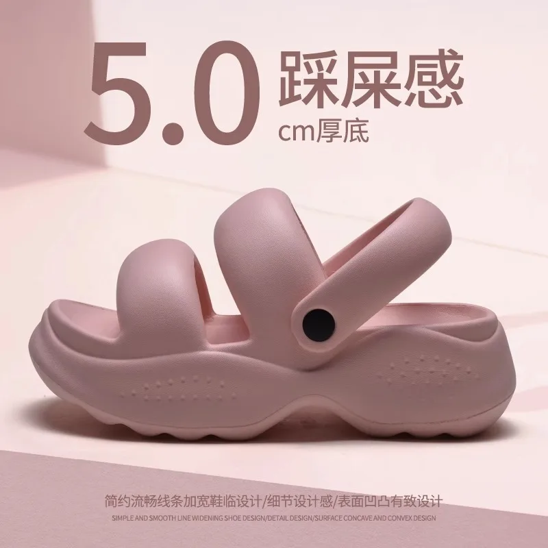 

EVA Sandals For Women Slippers Summer 5cm Thick Soles Female Slipper Beach Sandals