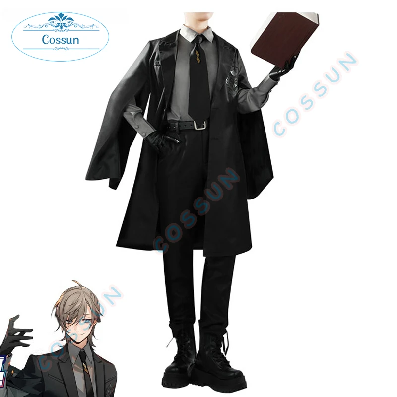 [Customized] Kanae Cosplay Costume Vtuber Knkn Cosplay Suit Coat Shirt Pants Full Set Anime Clothing Halloween Uniforms