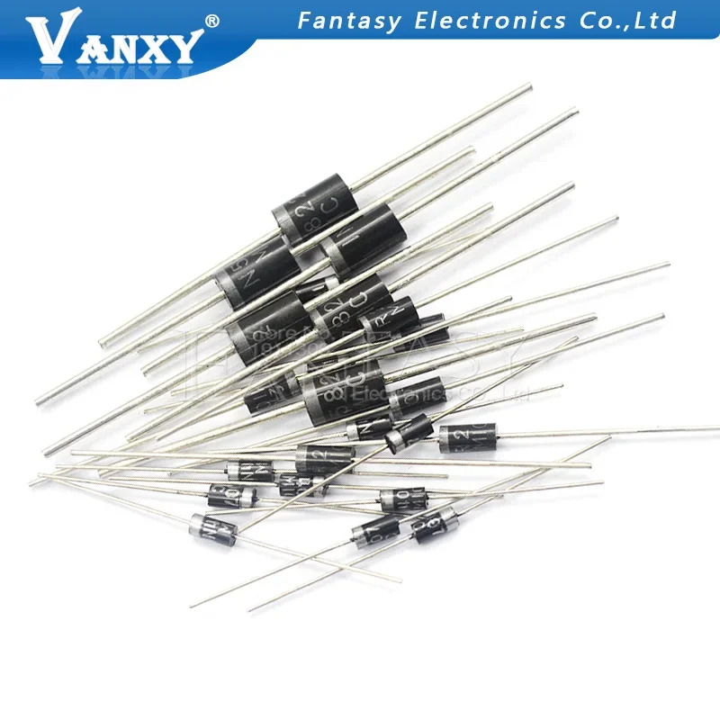 20PCS Rectifier Diode 1N5408  1N5404 1N5401 1N5822 1N5818 1N5406 UF5408 UF5402 6A10 10A10 20A10 DO-27