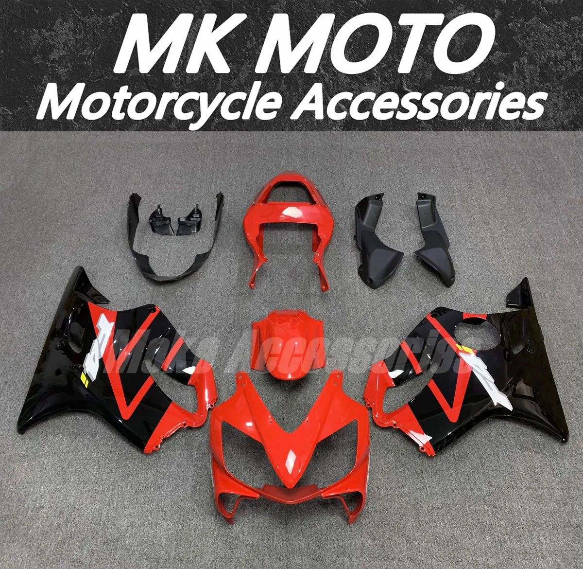 

Motorcycle Fairings Kit Fit For Cbr600f F4i 2001 2002 2003 Bodywork Set High Quality ABS Injection Red Black