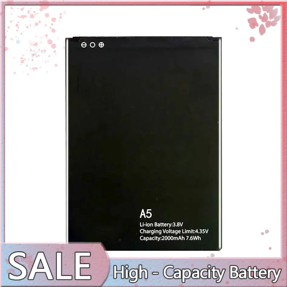 

2000mAh Mobile Phone Battery For Blackview A5 Long-Lasting Reliable Power