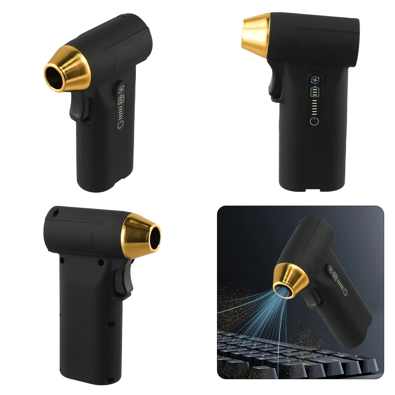 مجفف شعر نفاث بمروحة تربو قوية مع محرك بدون فرش، أداء موثوق به للحالات الصعبة #2