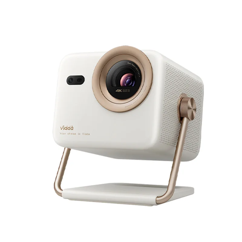 

Vidda Big Eyed M2Pro Intelligent 4K High-definition Zoom Tri Color Integrated Projector for Home TV