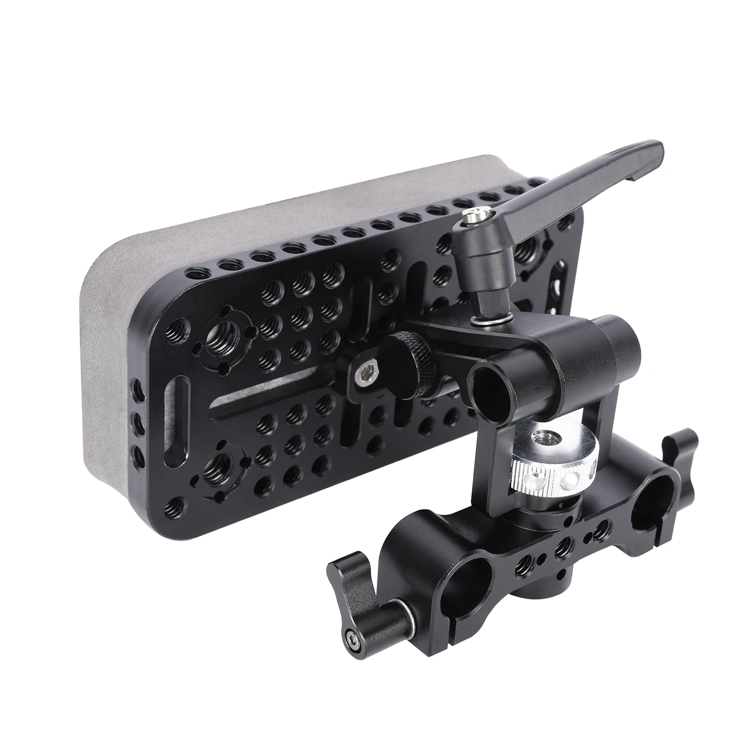 Niceyrig Adjustable Chest Pad with 15MM Dual Rail Block/Rod Clamp