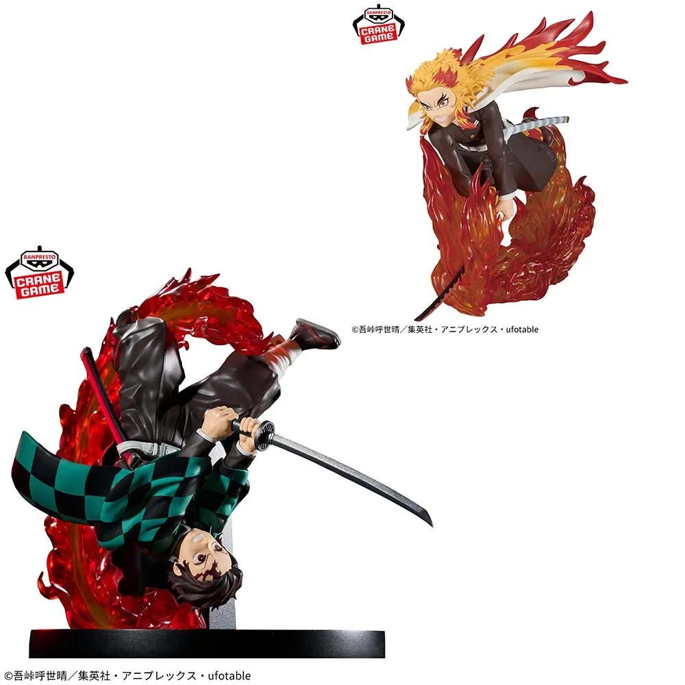 

Tanjiro Kyojuro Demon Slayer: Kimetsu no Yaiba VIBRATION STARS PLUS - BANDAI Banpresto Figure Model Anime Genuine Boxed Toy