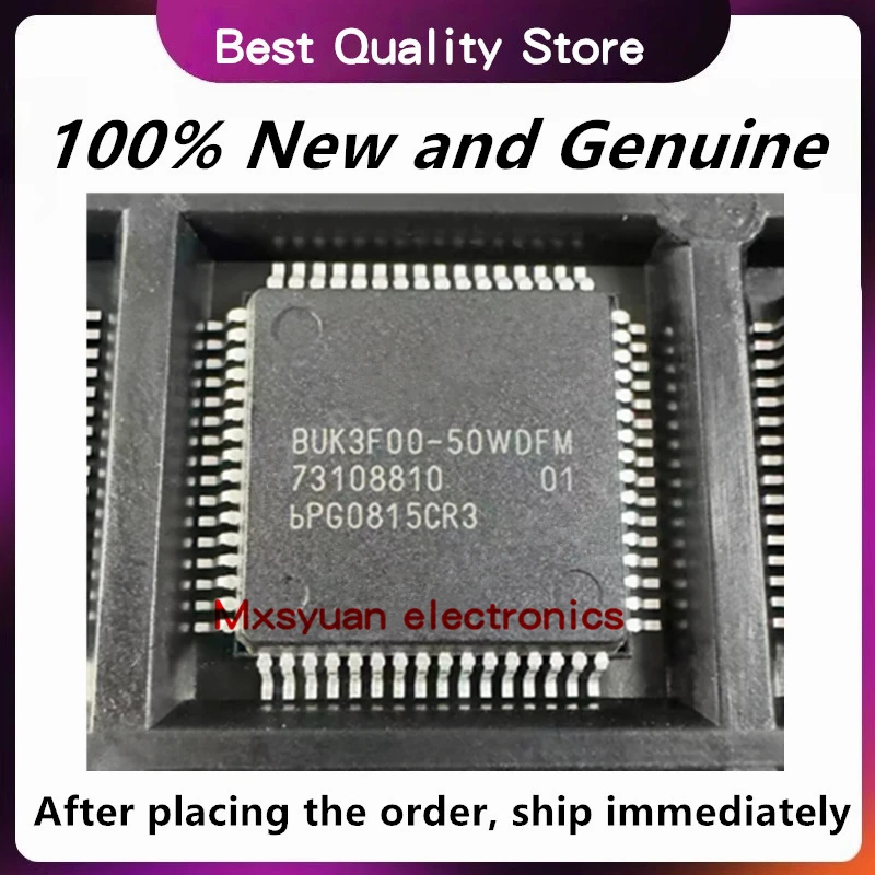 1PCS/LOT BUK3F00-50WDFM QFP BUK3F00-50WDFE BUK3F00 QFP64 100% New Spot Stock