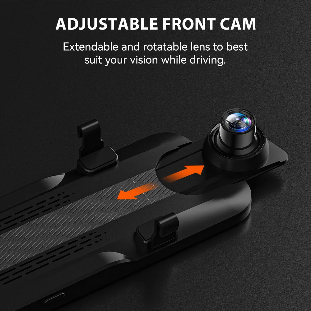 Dealer G930 4K 1080P Dual Lens Car Black Box Night Mirror Dash Camera Front and Rear with WIFI GPS