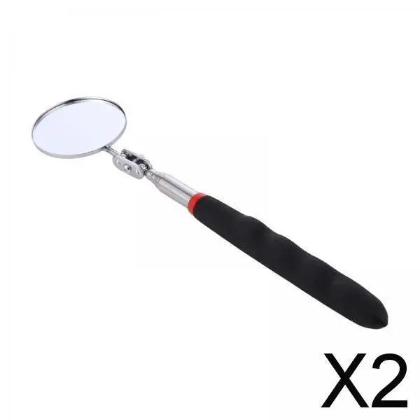 2X Car Telescopic Inspection Mirror for Industrial Small Parts Observation