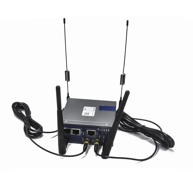 Industrial 4G LTE OpenWrt Router Programmable, Dual SIM, 3 Ethernet Ports, 802.11 b/g/n WiFi 300 Mbps