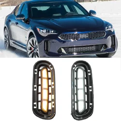 LED Front Bumper fog light  foglights daytime running lights For Kia Stinger 2018 2019 2020