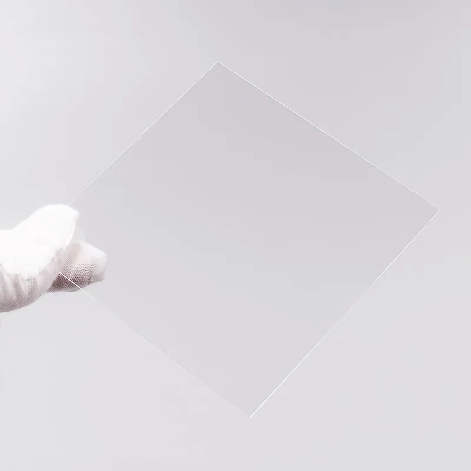 Laboratory high borosilicate glass sheet/high light transmission/high temperature resistant glass 100x100x2mm 10pcs