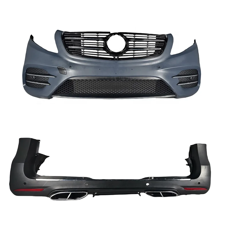 

2016-2023 Vito V260 Or W447 Model Upgrade To Look Body Kit Conversion Kit External Bumper Grille Assembly Sell Together