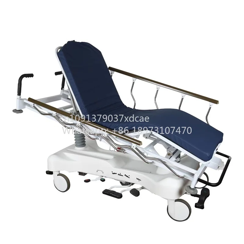 2026 New MN-YD004 Hydraulic . Transport Trolley With Best Prices Patient Ambulance Transfer Stretcher Bed