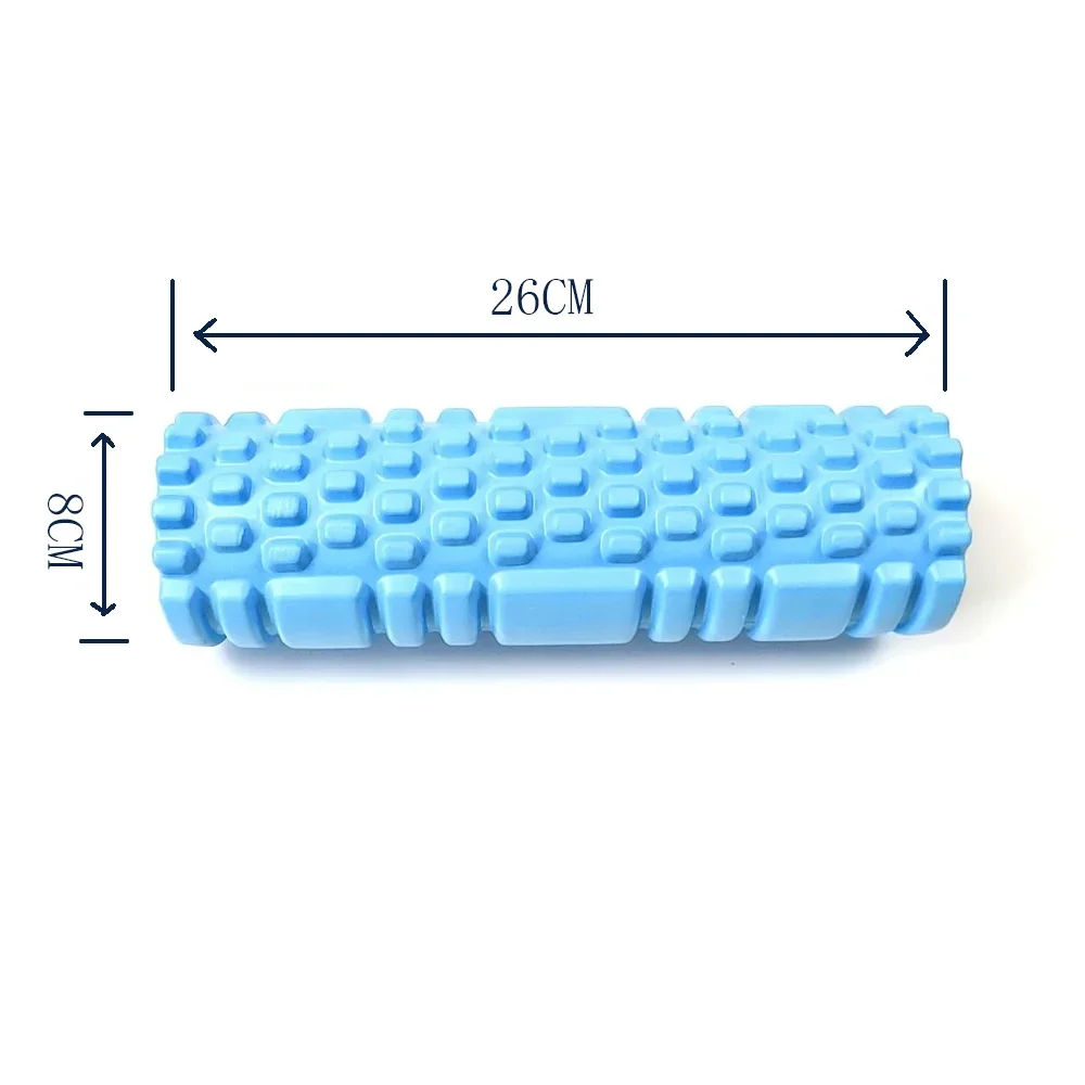 Foam massage roller, hollow yoga column, fitness equipment for muscle massage, physiotherapy and sports rehabilitation, 1pc