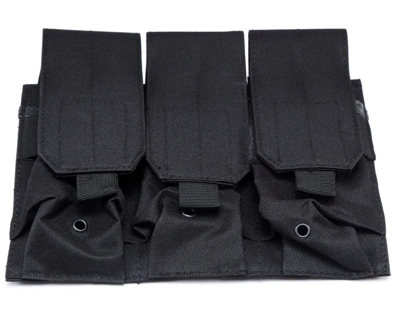 M4 M16 Molle Magazine Pouch Double Traiple Mag Holder Waist Bag Outdoor Hunting Vest Mag Holster Open-Top AK AR Magazine Pouches - view 3