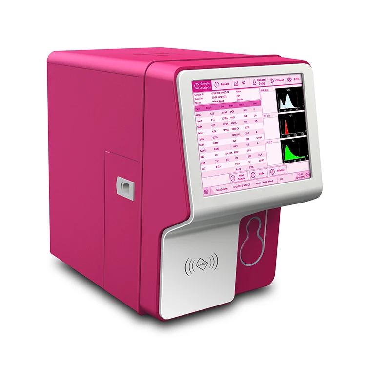 Genrui brand model MSLAB34 blood test machine automatic 3 part veterinary hematology analyzer