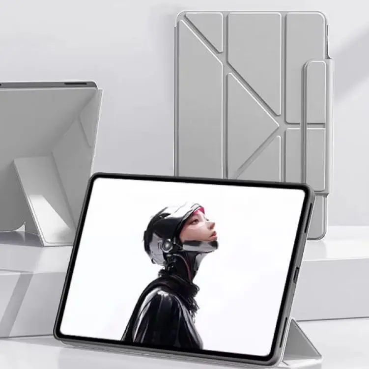 Protective Case Cover For RedMagic Astra For Red Magic 3Pro Gaming Tablet Case Artificial Leather Sleeve Folding Stand