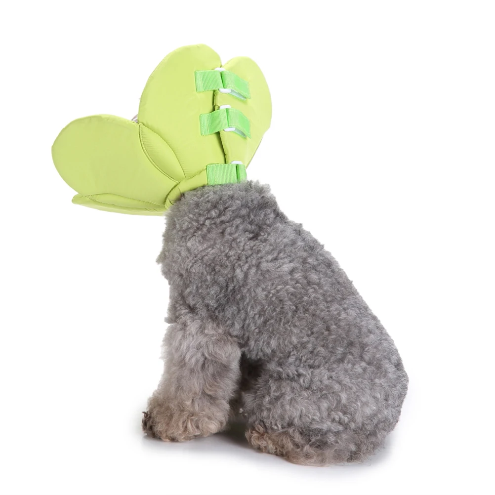 

Pet Collar Washable Dog Elizabethan Necklace Puppy Recovery Circular Wound Healing Soft Cloth Adjustable Safe Prevention Injury