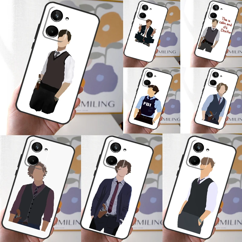 Spencer Reid FBI For Realme 11 10 9 12 Pro Plus GT Neo 6 5 C21Y C25s C30 C31 C33 C35 C51 C53 C55 C67 Case