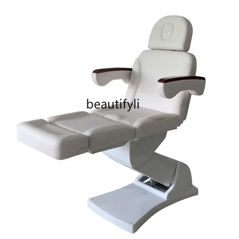 Cama facial Cama de tatuaje de elevación eléctrica Micro cirugía plástica Salón de belleza dental especial