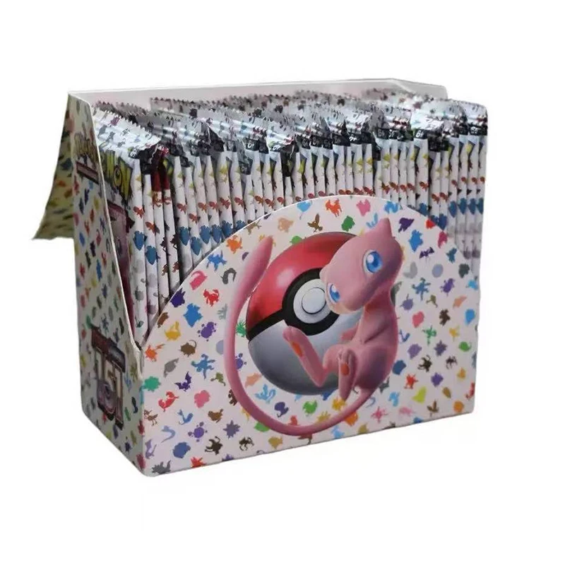 Pokemon 360 Piezas TCG Scarlet & Violet 151 Paquete de Sobres Edición en Inglés, Tarjetas Coleccionables de Anime, Juguete de Regalo Pokemon