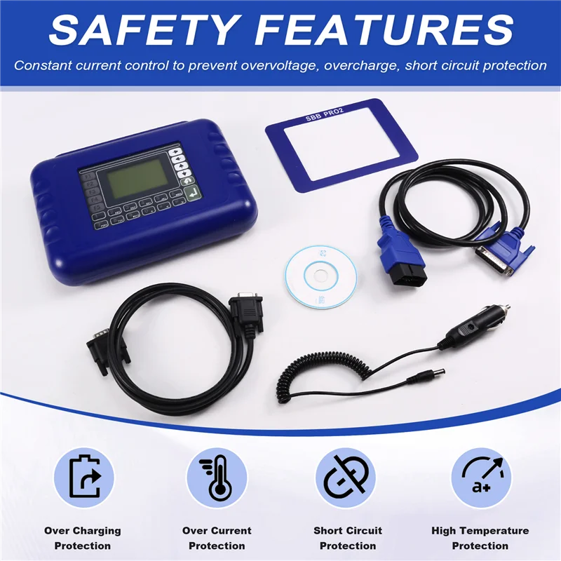 

AU28-OBDII SBB Pro2 Key Programmer Updated Version 48.99 With Enhanced Pin Code Functions, Successor Of SBB 46.02
