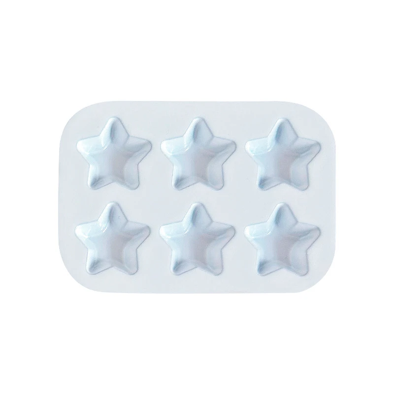 Doll House Kitchen Decoration Mini Baking Mold Pink Animal Love Star Pattern Shooting Scene Props