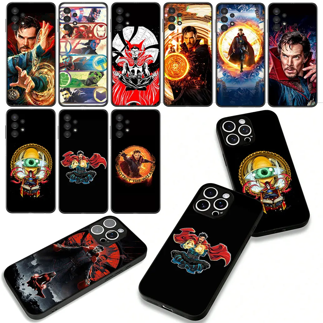 Чехол для телефона «Доктор Стрэндж Marvel Super Heroe» для Apple iPhone 16 15 14 13 11 Pro Max 6 7 8 Plus SE2 SE3 16E SE Мягкий корпус
